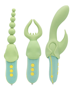 Like A Kitten Natalie's Toy Box Pleasure Hunter 3 pc Kit - Mint - Image 2