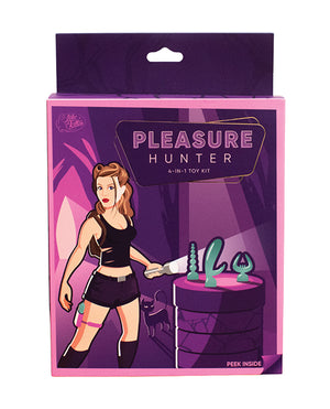 Like A Kitten Natalie's Toy Box Pleasure Hunter 3 pc Kit - Mint - Image 3