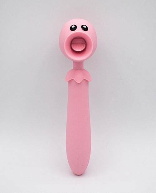 Like A Kitten Natalie's Toy Box Lick n' Stick Clit Flicker &amp; G-Spot Vibe - Pink - Image 2