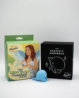 Like A Kitten Natalie's Toy Box Heavenly Humpback Finger Vibe - Blue - Image 3