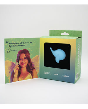 Like A Kitten Natalie's Toy Box Heavenly Humpback Finger Vibe - Blue - Image 4