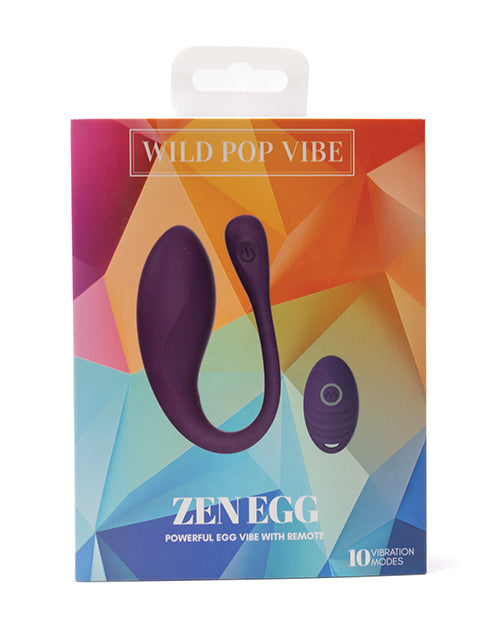 Wild Pop Vibe Wild Pop Vibe Zen Egg w/Remote - Purple - Image 2