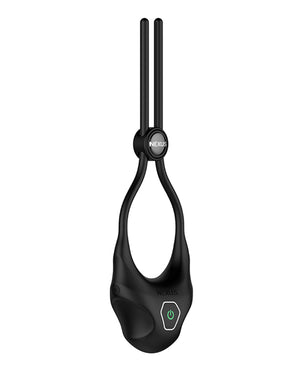 Nexus Nexus Forge Single Lasso Vibrating Cock Ring - Black - Image 5