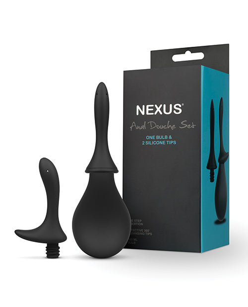 Nexus Nexus Anal Douche Set - Black - Image 2