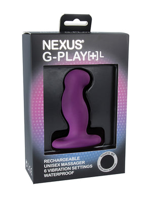 Nexus Nexus GPLAYLRG Unisex Rechargeable Vibrator - Purple