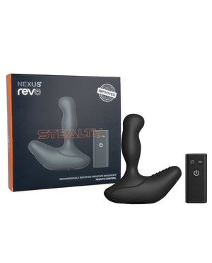 Nexus Nexus Revo Stealth Remote Control Rotating Prostate Massager - Black - Image 3