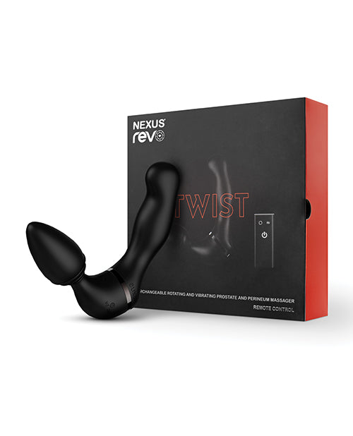 Nexus Nexus Revo Twist Rotating &amp; Vibrating Massager - Black