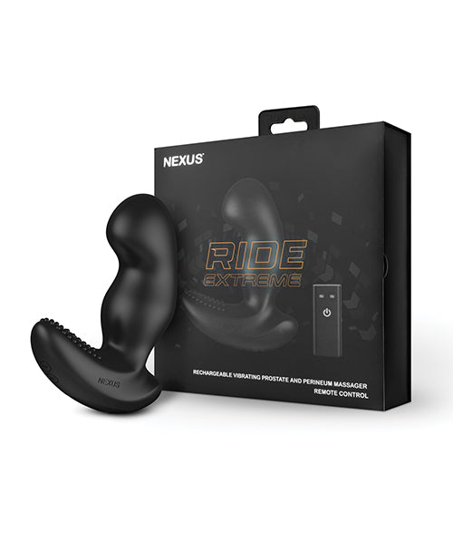 Nexus Nexus Ride Extreme Vibrating Prostate &amp; Perineum Massager - Black