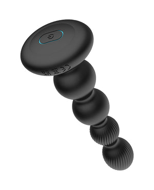 Nexus Tornado Probe Rotating & Vibrating Butt Plug - Black - Image 4