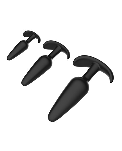 Curious Level Up Anal Trainers 3 pc Silicone Anchor Set - Image 2