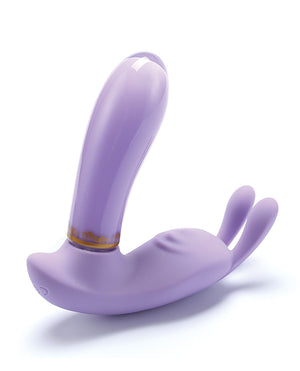 Cristal Cristal Royal Touch Glass and Silicone Vibrator