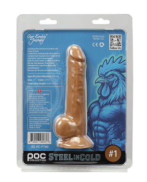 Power of Cock 7" Dildo - Ivory - Image 2