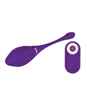 Sublime Ovum Rechargeable Silicone Egg Vibrator - Purple - Image 2