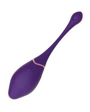 Sublime Ovum Rechargeable Silicone Egg Vibrator - Purple - Image 3