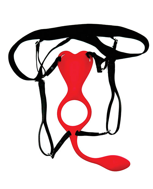 Sublime Cliffhanger Wearable Panty Vibe & Anal Plug w/Penis Access