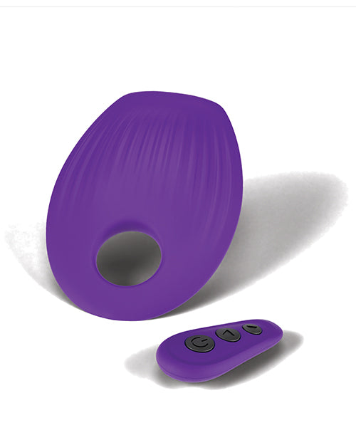 Couples Choice Couples Choice Grinding Cushion w/Cock Ring - Purple - Image 2