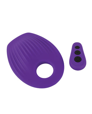 Couples Choice Couples Choice Grinding Cushion w/Cock Ring - Purple - Image 3