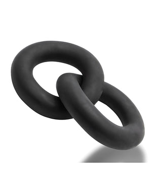 Oxballs Shackle Double Link'd Cock & Ball Rings - Special Edition Night - Image 2