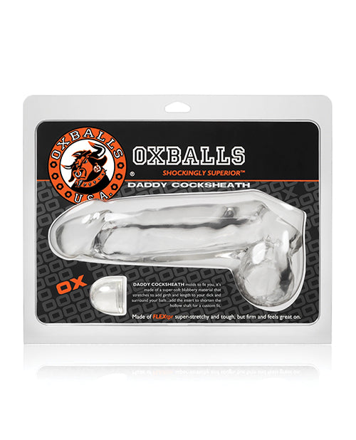 Oxballs Oxballs Daddy Cocksheath - Clear