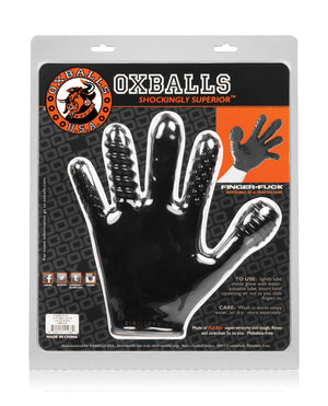 Oxballs Oxballs Finger Fuck Glove - Black