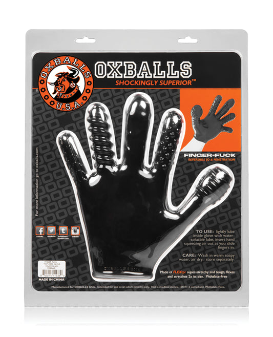 Oxballs Oxballs Finger Fuck Glove - Black
