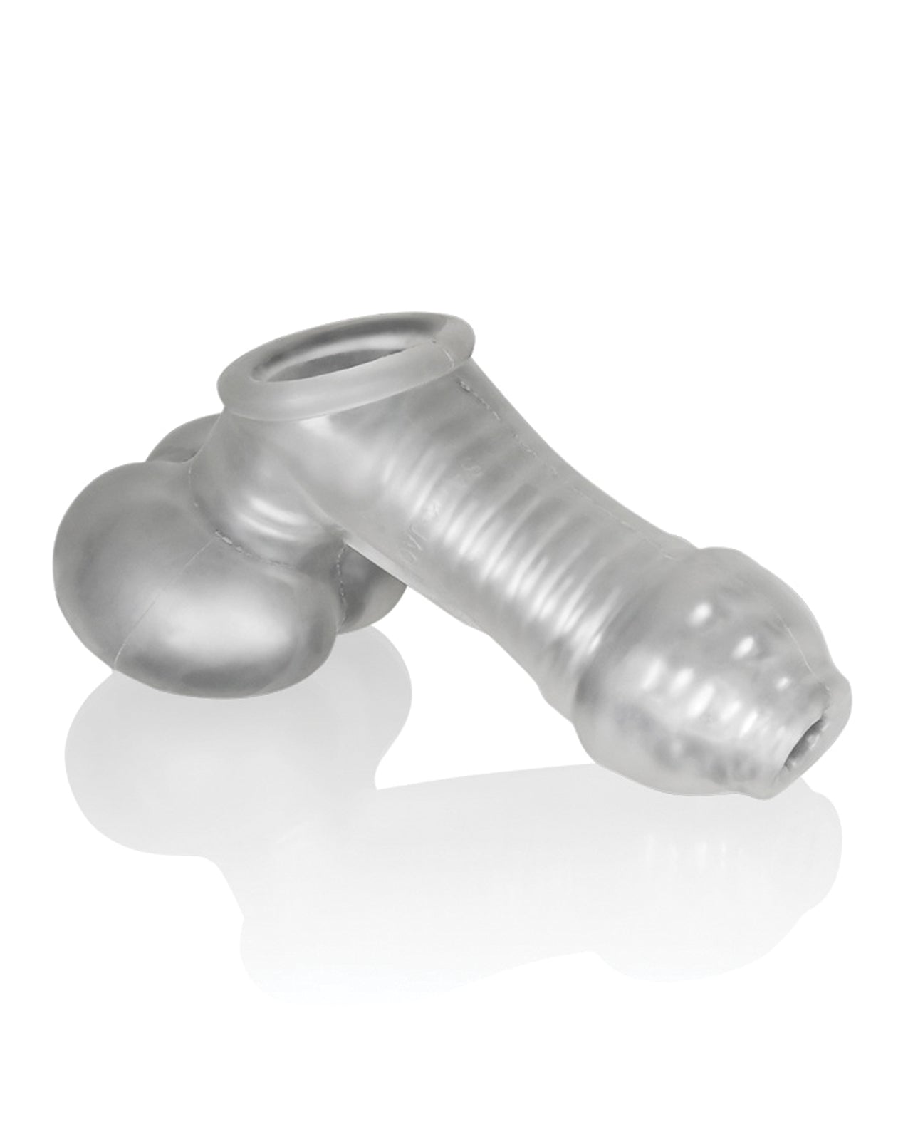 Oxballs Oxballs Sackjack Wearable Jack Off Sheath - Clear Frost