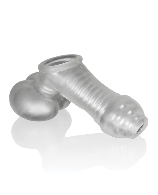 Oxballs Oxballs Sackjack Wearable Jack Off Sheath - Clear Frost