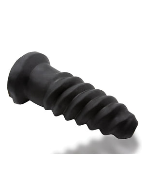 Oxballs Screwdhole Screw'd-in Open Tip Masturbator - Black - Image 2