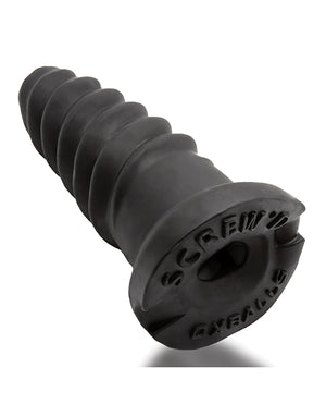 Oxballs Screwdhole Screw'd-in Open Tip Masturbator - Black - Image 3