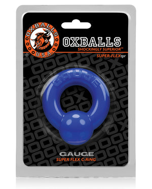 Oxballs Oxballs Gauge Cockring - Police Blue - Image 3