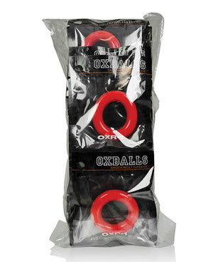 Oxballs Oxballs OXR-1 Cockring - Red - Image 2