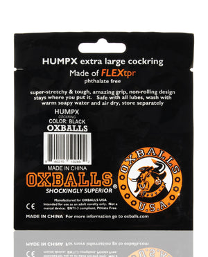 Oxballs Oxballs HUMPX Cockring - Black - Image 2