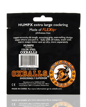 Oxballs Oxballs HUMPX Cockring - Steel - Image 3