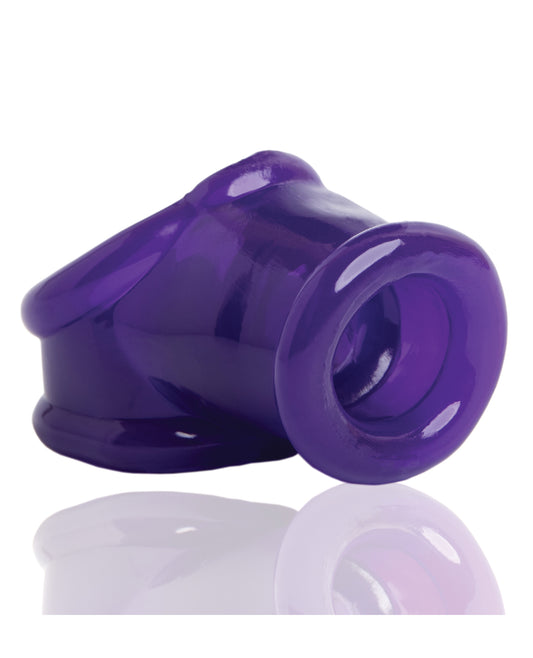 Oxballs Oxballs Powerballs Cocksling &amp; Ball Stretcher - Eggplant - Image 2