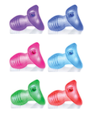 Oxballs Oxballs Glowhole 2 Hollow Buttplug w/LED Insert Large - Clear - Image 5