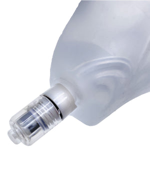 Oxballs Oxballs Glowhole 2 Hollow Buttplug w/LED Insert Large - Clear - Image 3