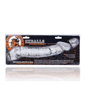 Oxballs Oxballs Muscle Ripped Cocksheath - Clear - Image 3