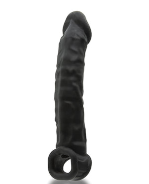 Oxballs Muscle Ripped Inner Ribbed Velvet-Smooth Cocksheath - Special Edition Black - Image 2