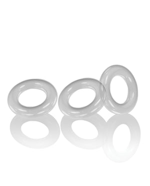 Oxballs Oxballs Willy Rings - Clear Pack of 3