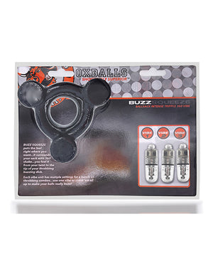 Oxballs Oxballs Buzz Squeeze Ballstretcher Vibe - Black - Image 5