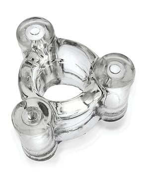 Oxballs Oxballs Buzz Squeeze Ballstretcher Vibe - Clear - Image 3