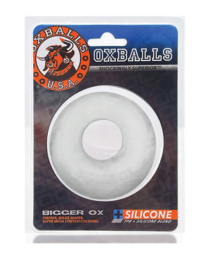 Oxballs Oxballs Bigger Ox Cockring - Clear Ice - Image 4