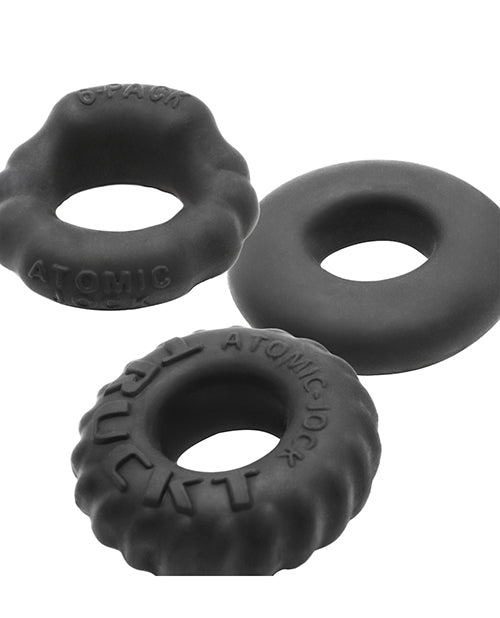 Oxballs Bonemaker Boner Cock Ring Kit Pack of 3 - Special Edition Night - Image 2