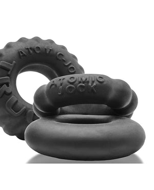 Oxballs Bonemaker Boner Cock Ring Kit Pack of 3 - Special Edition Night - Image 3