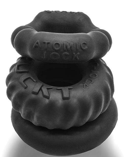 Oxballs Oxballs Bonemaker Boner Cock Ring Kit Pack of 3 - Special Edition Night