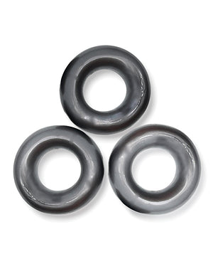Oxballs Oxballs Fat Willy 3 Pack Jumbo Cock Rings - Steel