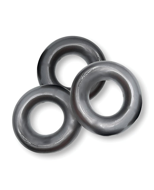 Oxballs Oxballs Fat Willy 3 Pack Jumbo Cock Rings - Steel - Image 2