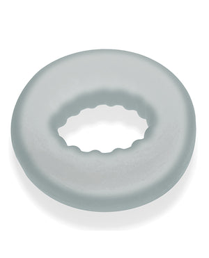 Oxballs Oxballs Axis Rib Griphold Cockring - Clear Ice - Image 2