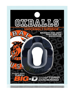 Oxballs Oxballs Big D Cockring - Black - Image 5