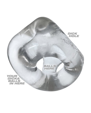 Oxballs Oxballs Tri Sport XL 3 Ring Sling - Clear - Image 4